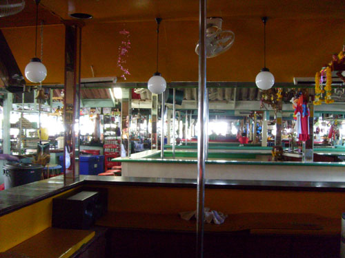 leere Bar in Pattaya 2009