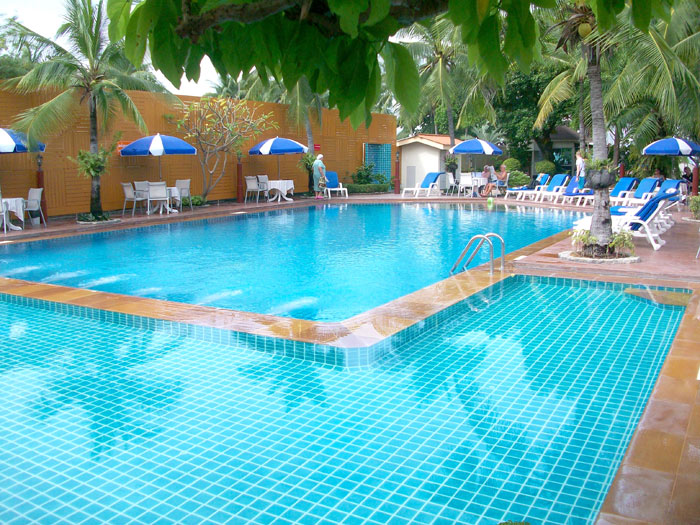 Pool im Twin Palm in Pattaya