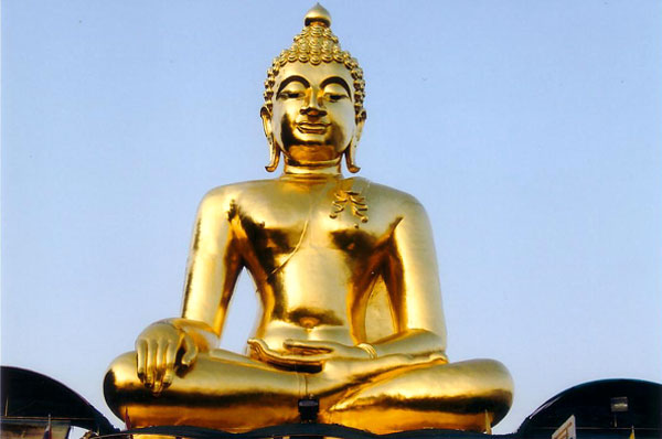 grosser Buddha am Goldenen Dreieck 2008