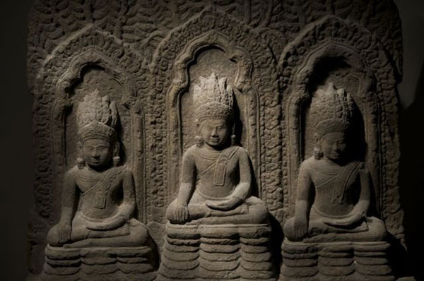 Buddha-Relief im Buddha-Museum Traben-Trarbach