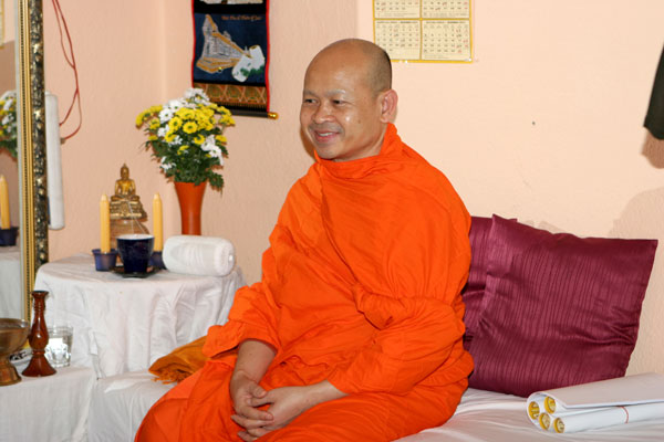 Der Abt des Wat Buddhavihara