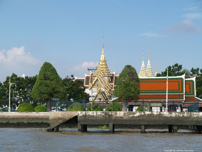 Bootsfahrt auf dem Chao Phraya