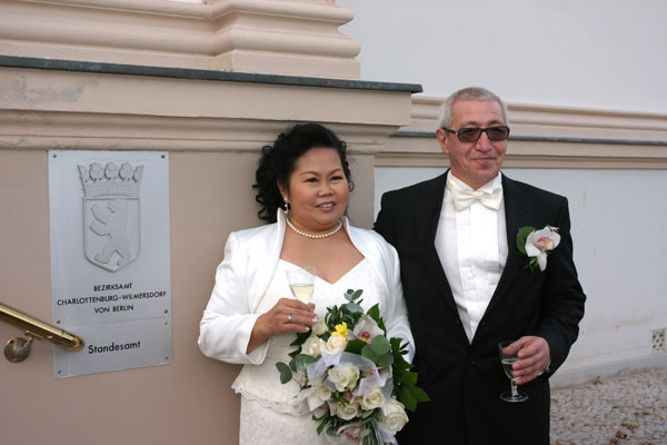 Hochzeit von Thaifrau Withee und Dieter