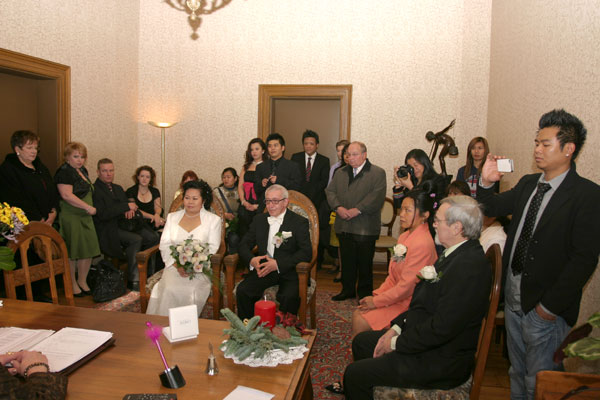 Hochzeit von Thaifrau Withee und Dieter