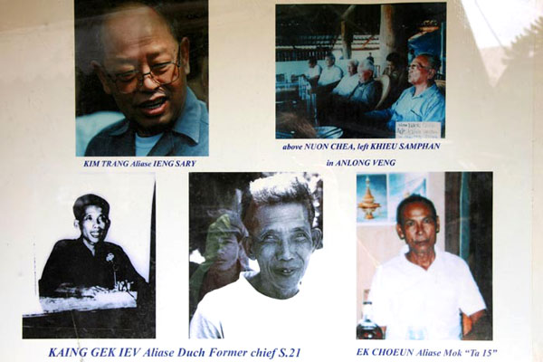 die Angeklagten in Phnom Penh 2009