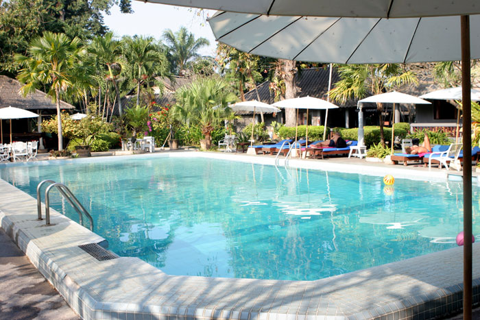 Der Pool im Sea Lodge Resort