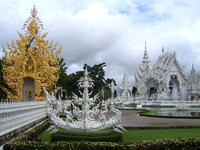 Wat Rong Khun - der weisse Tempel