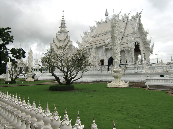 Wat Rong Khun - der weisse Tempel