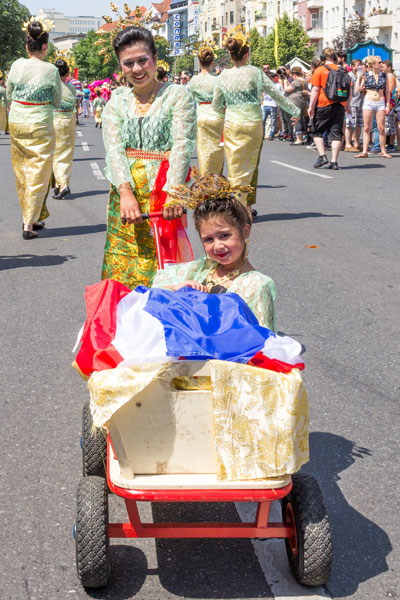 Thai-Bollerwagen beim Karneval der Kulturen 2014