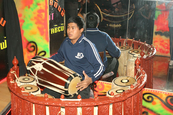 Thai-Trommler von der Burapha Universität 2008