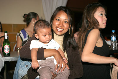 Orn von Martin mit schmuckem Töchterchen 2008