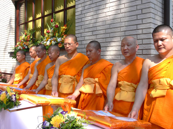 Mönche vom Wat Phrabhavana 2008