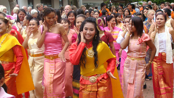 Thais präsentieren sich in Lippe 2008