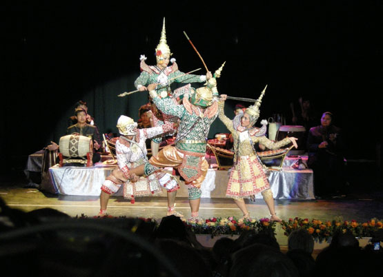 Klassische Thai-Vorführung in Lippe 2008