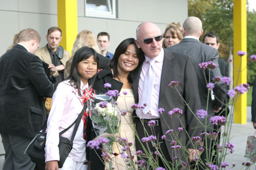 Gäste der thai deutschen Hochzeit 2008