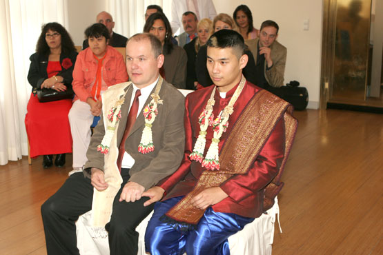 Thai Hochzeit zweier Männer 2008