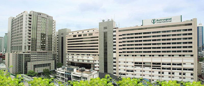 Bumrungrad Hospital in Bangkok.