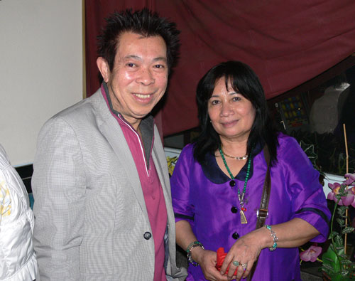 Gastronom und Journalist Edd mit Butterfly-Mitinhaberin Pi Deng.