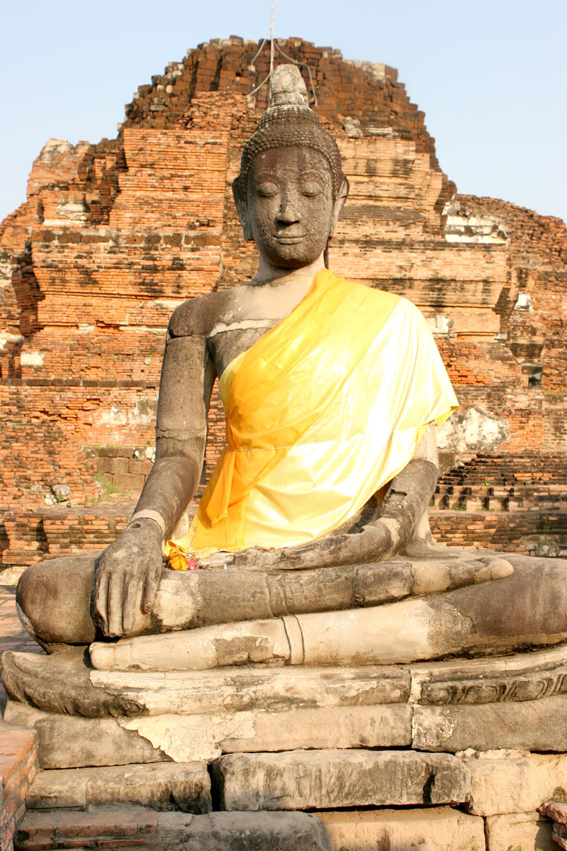 Buddha in Ayutthaya, Foto: Helmut Kremser